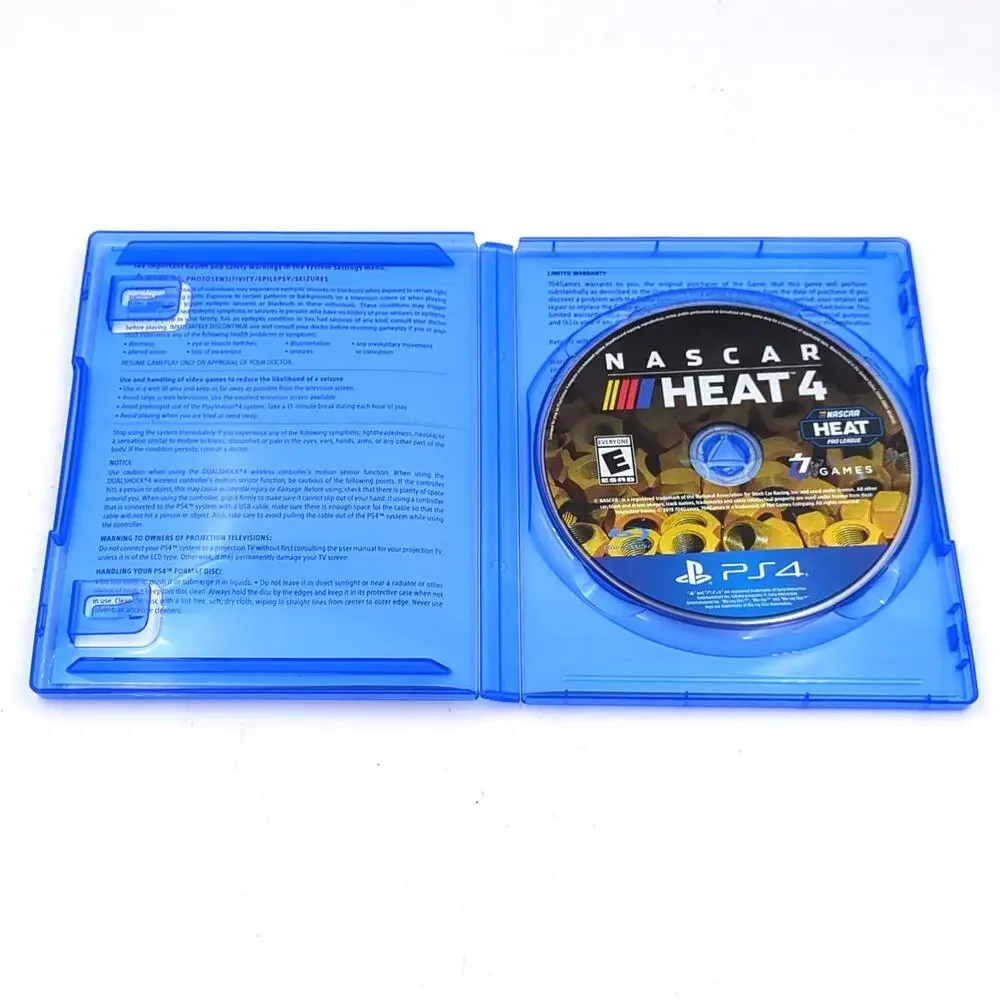3 Sony PS4 Game Lot Monkey King NASCAR Heat 4 Kingdom Hearts III Tested Works
